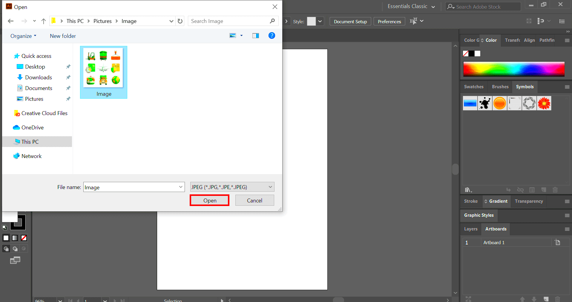 Insert Image in Illustrator How to Insert or Import Images in