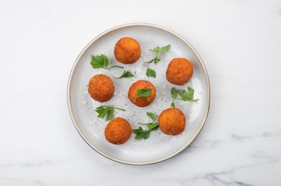 Delicious Croquettes with Parsley – Free Photo Download