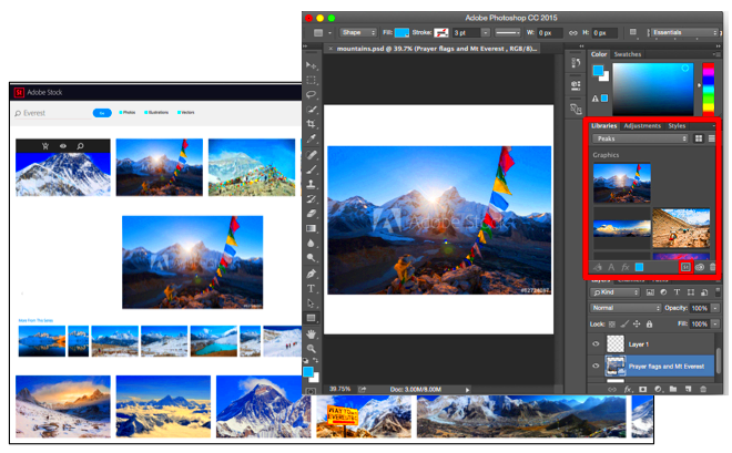 Adobe Stock A New Stock Service with Creative Cloud Integration