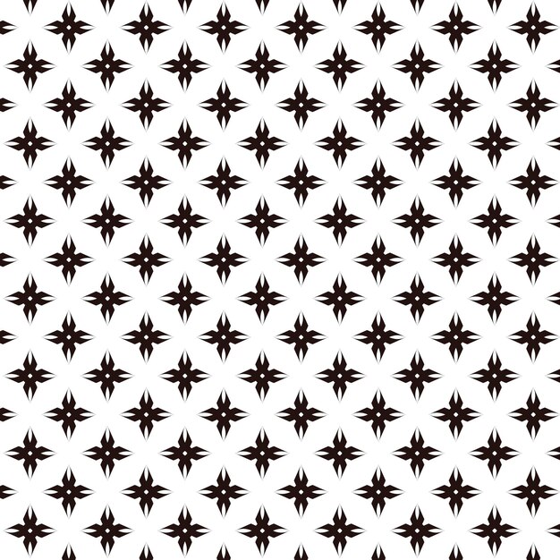 Black and White Geometrical Design Seamless Pattern – Free Download