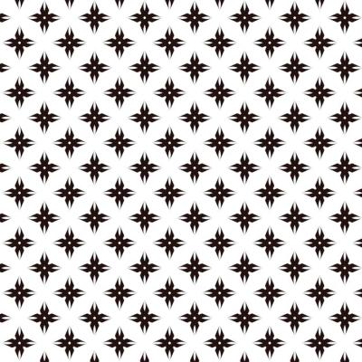 Black and White Geometrical Design Seamless Pattern – Free Download