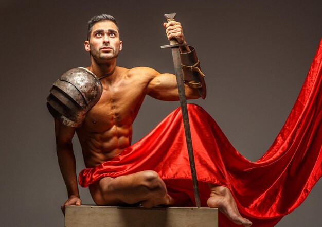 Photo Studio Working Process: Creating Images of a Roman Warrior – Free Download