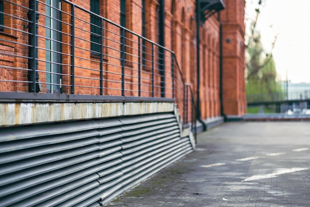 Stunning Street Scene Featuring Stairs and Railings – Free Download