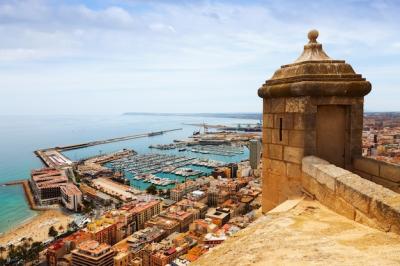 Old Castle Over Port in Alicante – Free Stock Photo, Download for Free