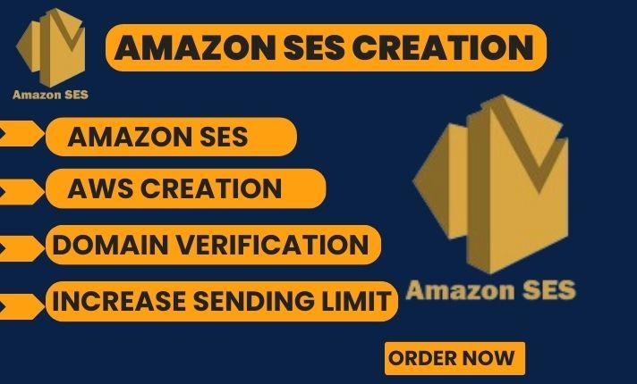 I Will Set Up and Increase Your Amazon SES Sending Limit on AWS