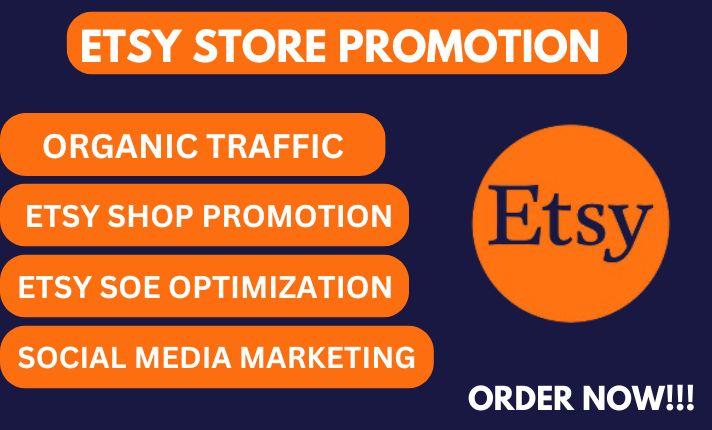 I Will Promote Your Etsy Store to 10k Targeted Audience to Boost Your Visibility