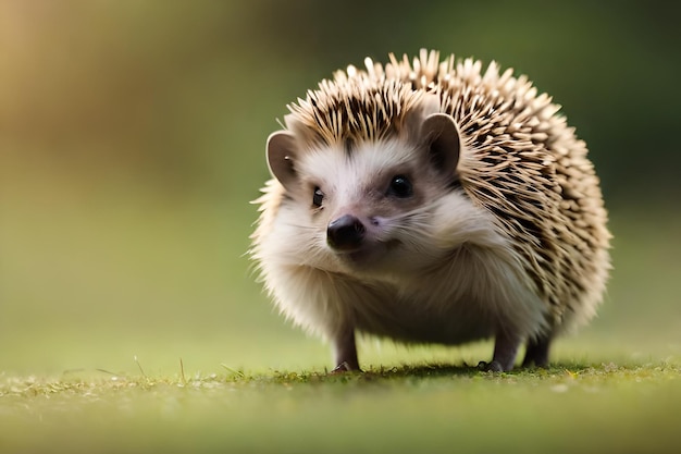 A Hedgehog on Green Grass – Free Stock Photo, Download for Free