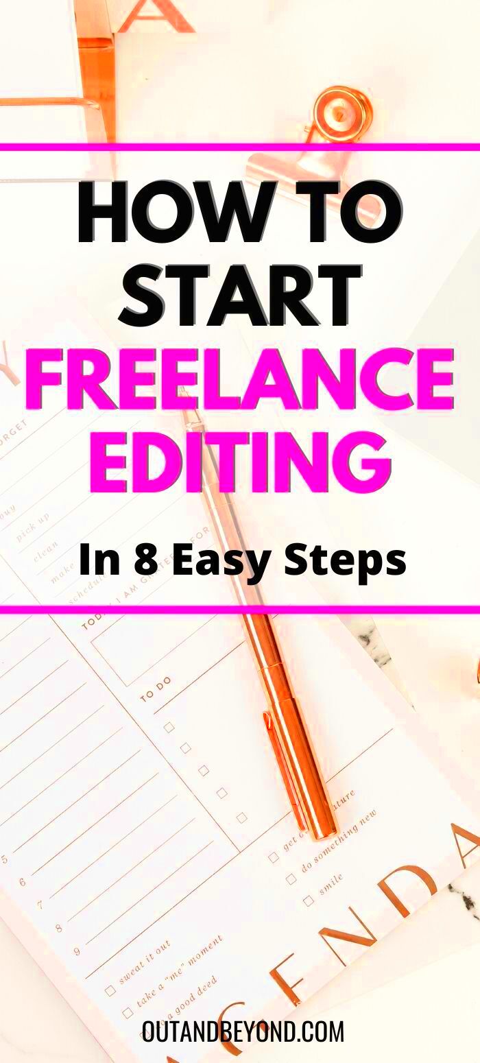 How To Start Freelance Editing in 8 easy steps  Freelance editing 