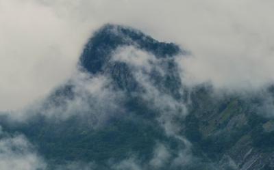 Fog-Covered Rocky Mountains – Free Stock Photo for Download