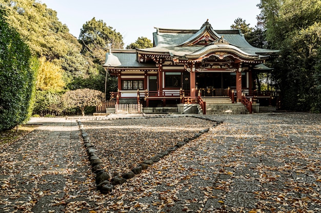 Japanese Temple Front View – Free Stock Photo for Download