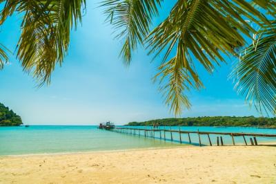 Stunning Tropical Beach and Sea – Free Stock Photo for Download