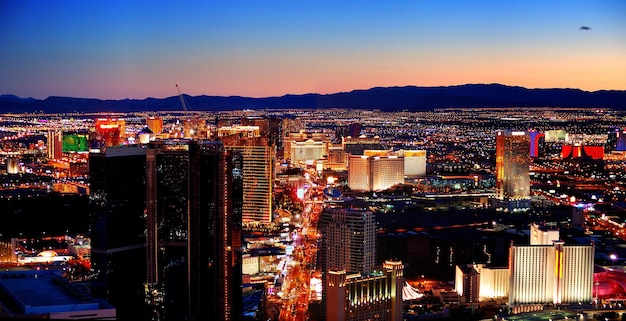 Stunning Las Vegas City Skyline Panorama – Free Download