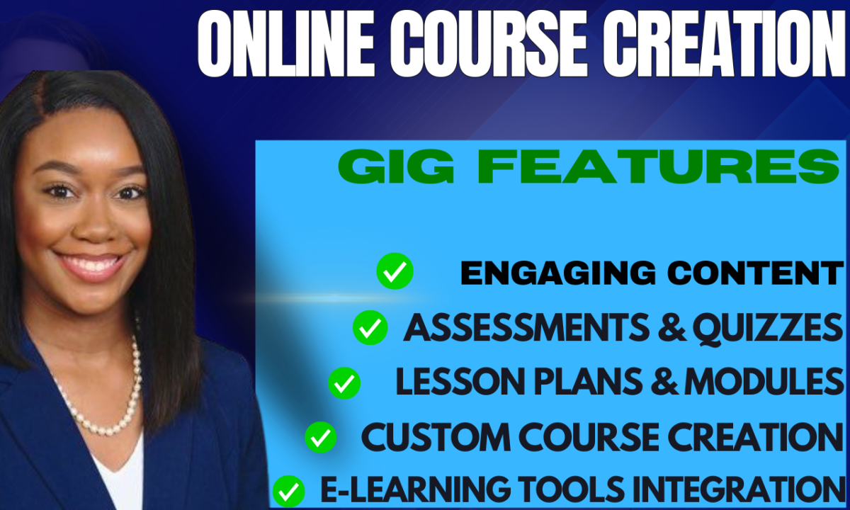 I Will Create Engaging Online Course Content and Conduct Curriculum Research for Your Courses