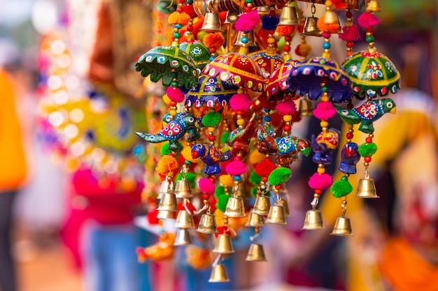 Colorful Rajasthani Puppets and Crafts at Dussehra Fair – Free Download