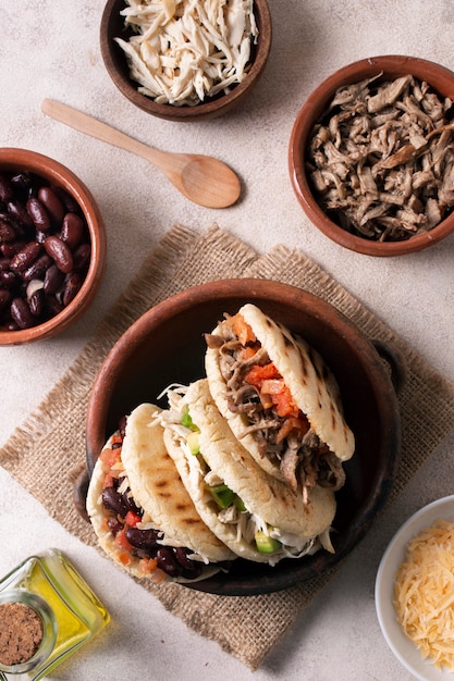 Delicious Meat Arepas – Free Stock Photo for Download