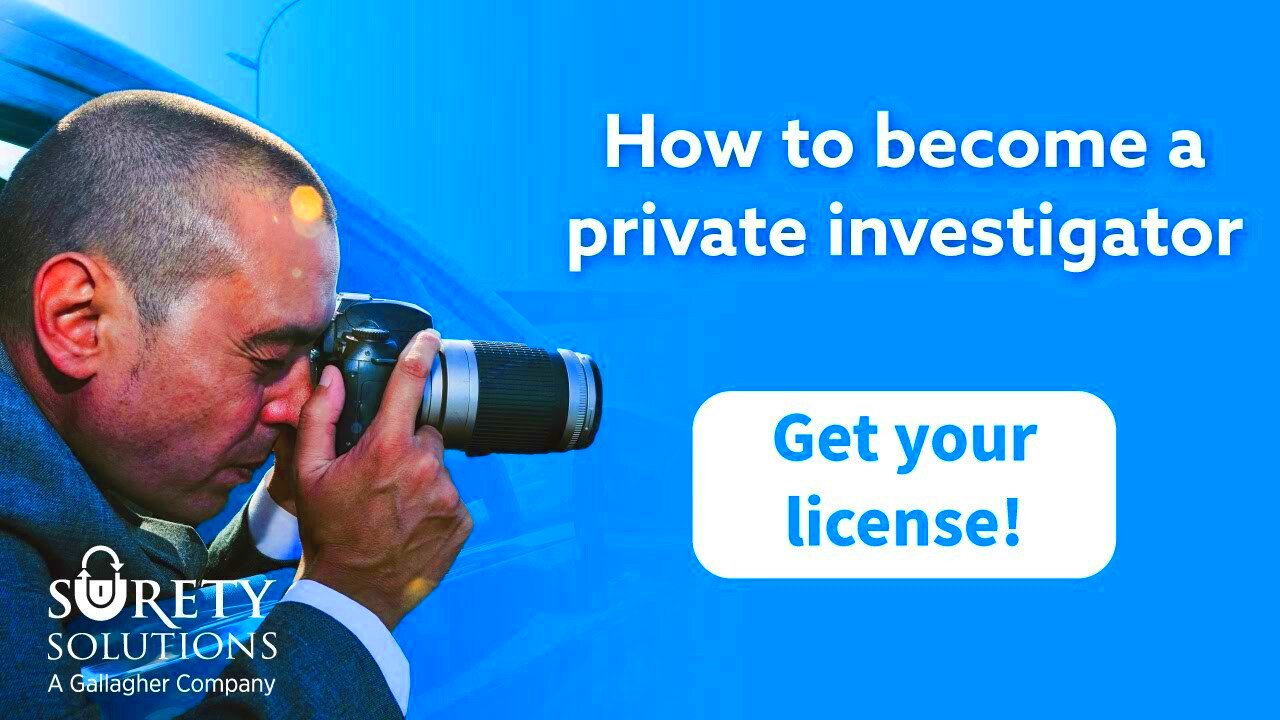 How to become a Private Investigator  YouTube