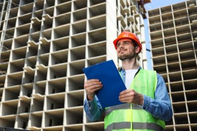 Young Civil Engineer in Safety Hat – Free Stock Photo, Download for Free