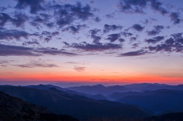 Stunning Sunset Views from the Mountains – Free Download