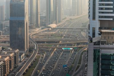 Numerous Cars in Dubai Traffic – Free Stock Photo for Download