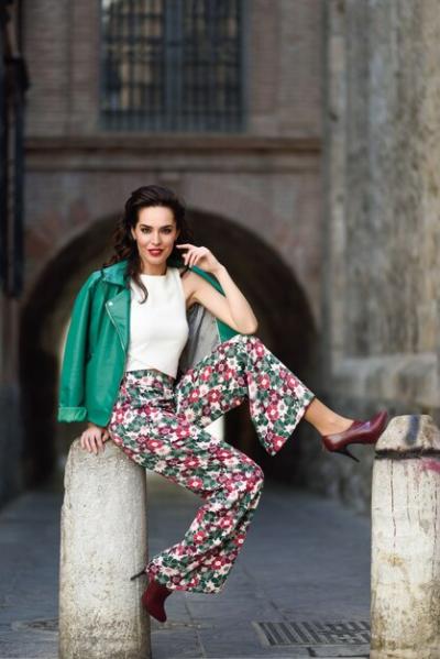 Smiling Young Brunette Woman in Urban Setting – Free Stock Photo, Download Free Stock Photo