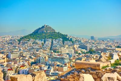 Stunning View of Athens City with Mount Lycabettus, Greece – Free Download