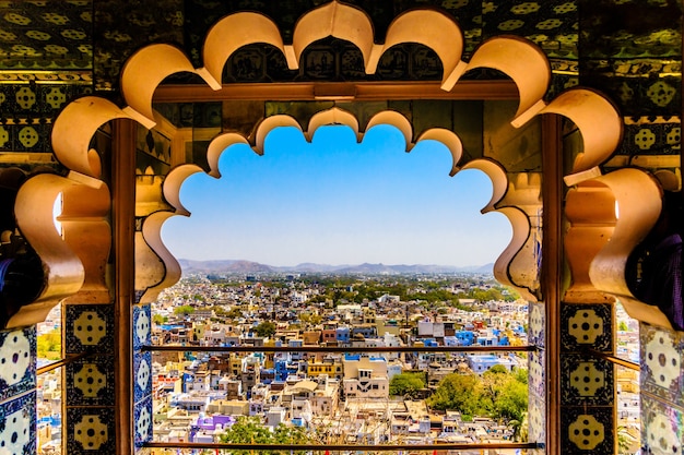 Stunning View of Udaipur from City Palace Window – Free Download