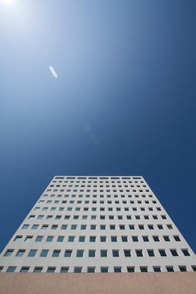 Skyscraper Architecture Against a Blue Sky – Free Download