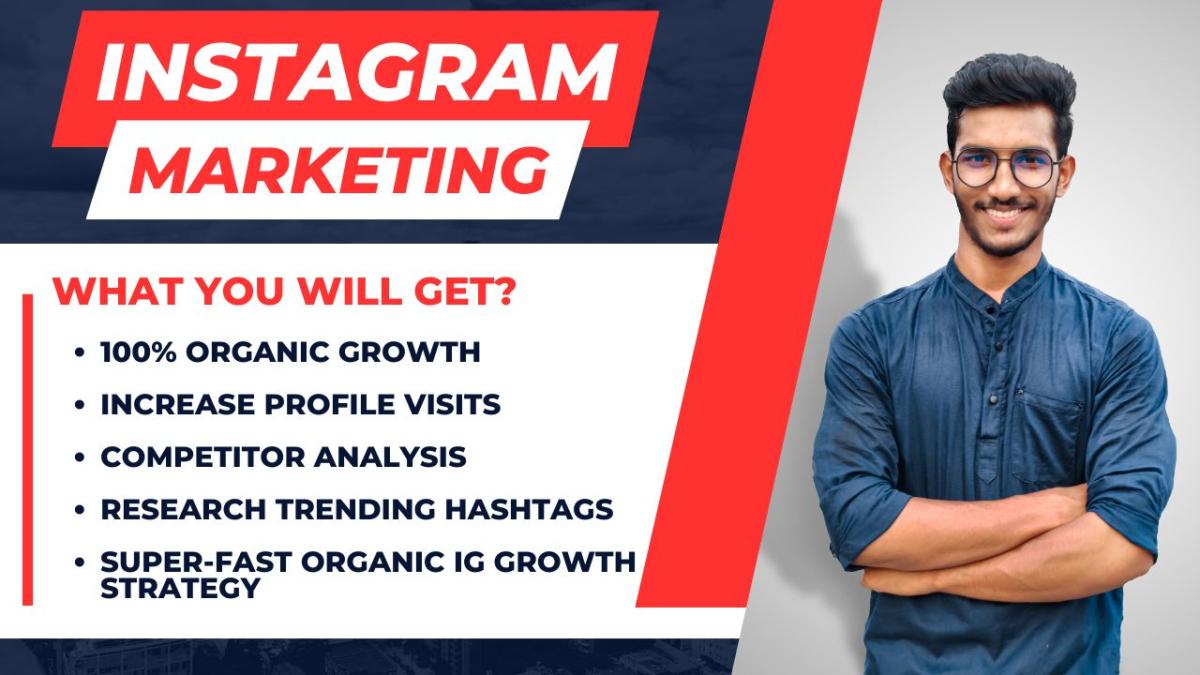 I Will Be Your Instagram Marketing Services Provider to Boost Your Brand