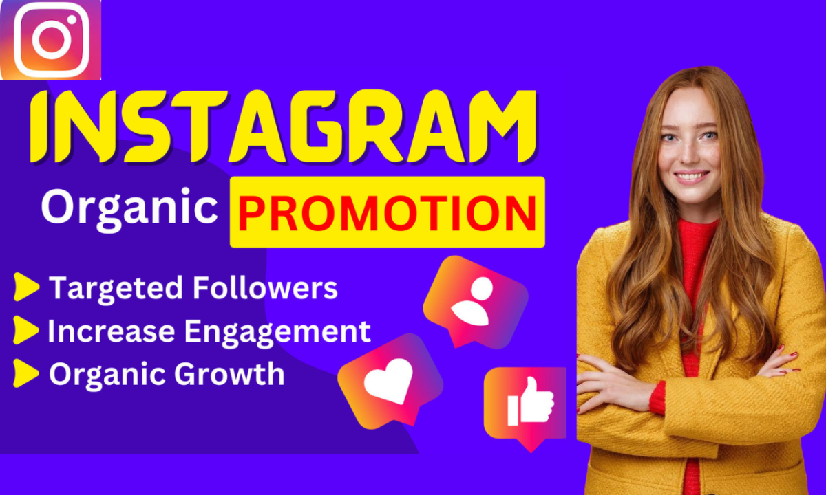 I Will Boost Your Instagram with Organic Growth and Promotion