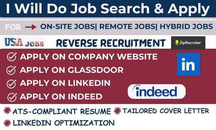 I Will Conduct Your Job Search and Apply to Jobs on Your Behalf as Your Reverse Recruiter