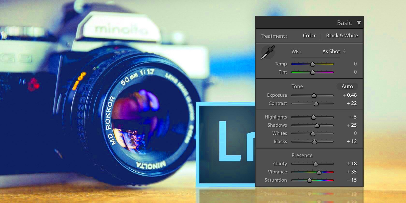 How to Create a Vintage Photo Effect Using Adobe Lightroom