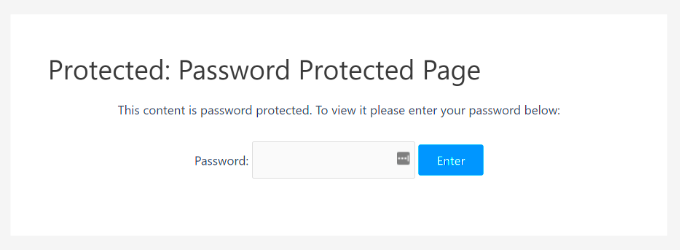 How to Customize a Password Protected Page in WordPress