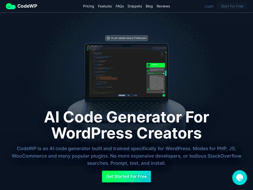 AI Code Generator For WordPress Creators  Agile WordPress