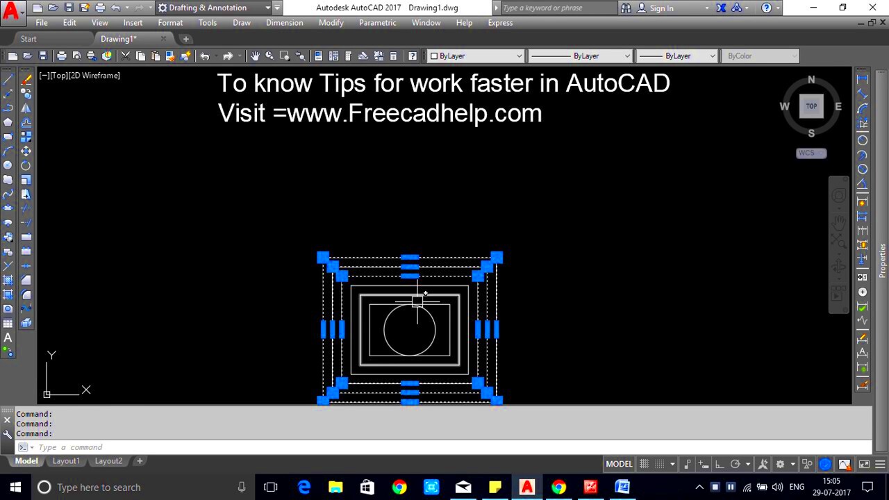 How To Use Customize Keyboard Shortcut To Make Block Faster In AutoCAD 