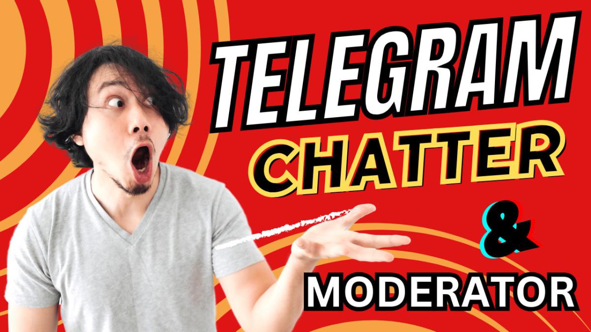 I Will Be Your Telegram Community Manager, Moderator, and Chatter