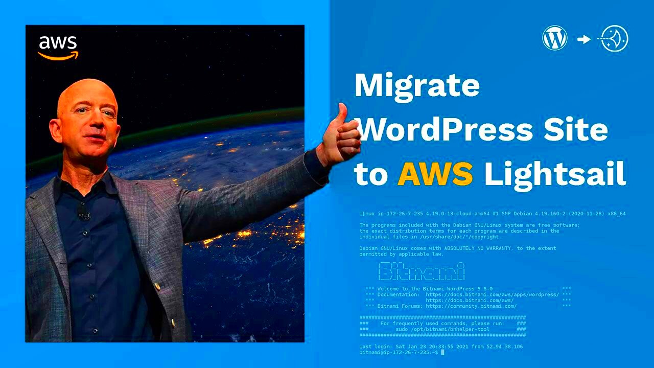 StepbyStep Guide to Create or Migrate WordPress Site to AWS Lightsail 