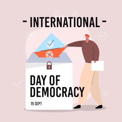 International Day of Democracy Illustration – Free Download