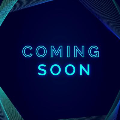 Coming Soon Neon Advertisement Template – Free Download