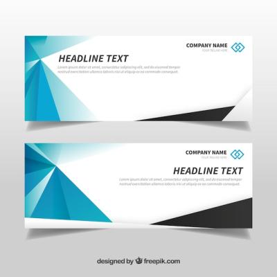 Abstract Business Banners – Free Download