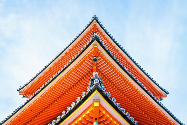 Beautiful Architecture at Kiyomizu-dera Temple in Kyoto, Japan – Free Download