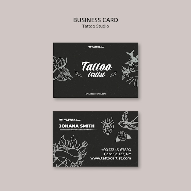 Tattoo Studio Template – Free Download, Free Stock Photo