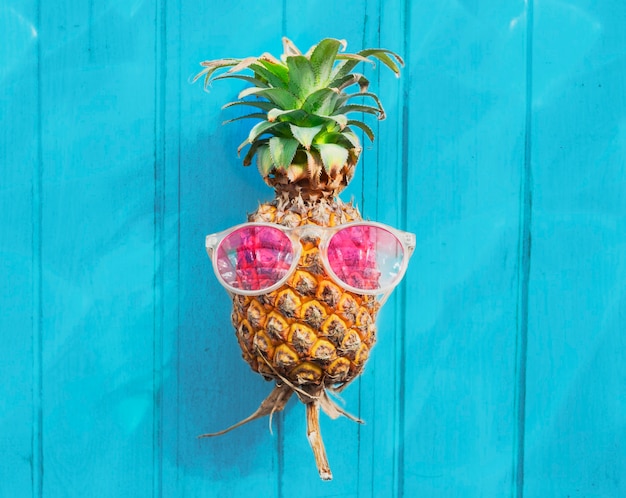 Pineapple Sunglasses Tropical Fruit Refreshing Concept – Free Download