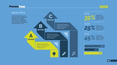 Stats and Arrows Infographic Design – Free Download