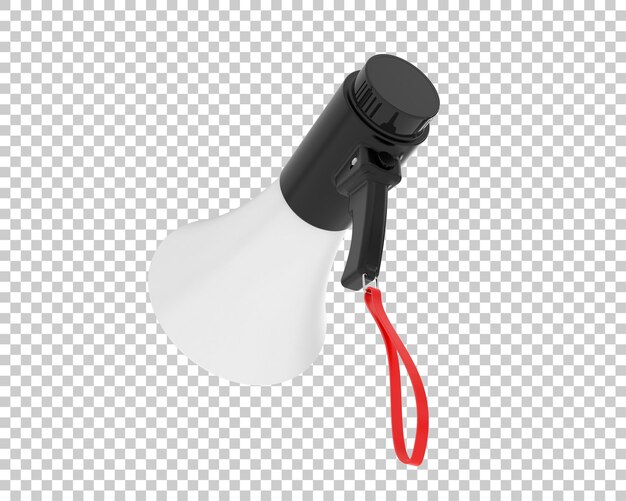 3D Rendering Illustration of an Isolated Megaphone – Free Download