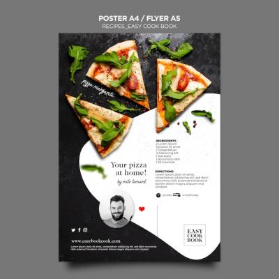 Cook Book Flyer Template – Free to Download