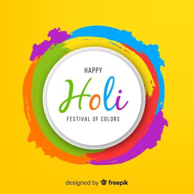 Vibrant Holi Festival Background – Free Download