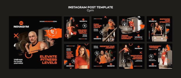 Gym Template Design – Free Download