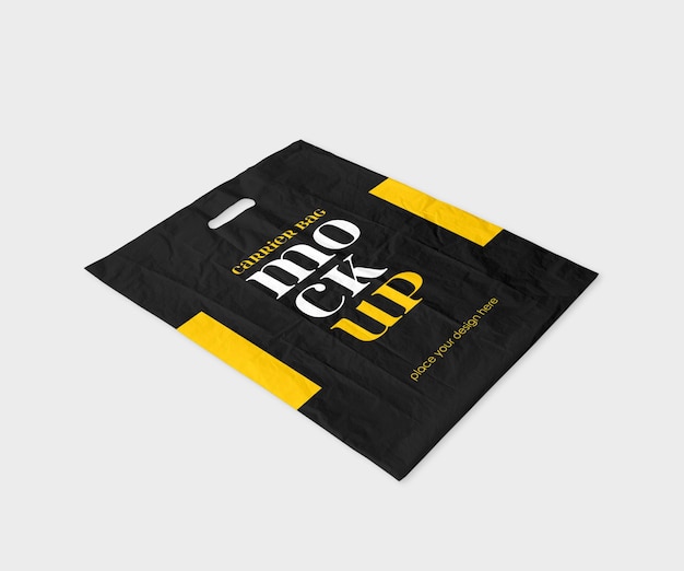 Plastic Carrier Bag Mockup – Free Download