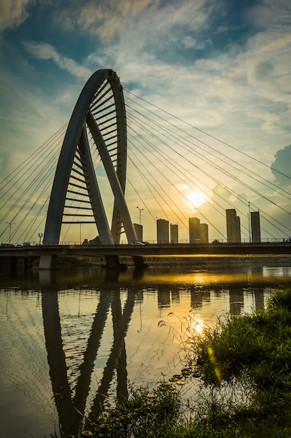 The Bridge with City – Free Stock Photo for Download