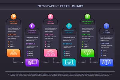 Gradient Pastel Infographic Design – Free Download